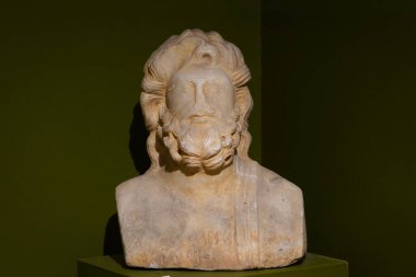 Anadolu Medeniyetler Müzesi 'ndeki Eski Heykel, Ankara Şehri, Türkiye