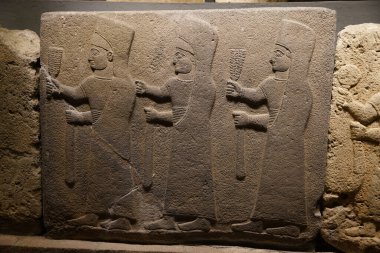 Anadolu Medeniyetler Müzesi 'nde Eski Oyma, Ankara Şehri, Türkiye