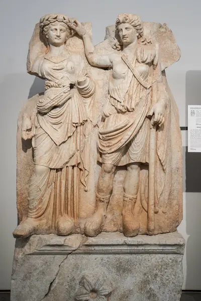 Geyre Aydin Turkiye的Aphrodisias古城雕像 — 图库照片