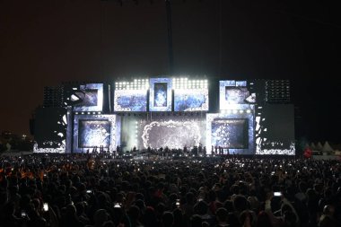 İSTANBUL, TÜRKİYE - 29 Mayıs 2023: İstanbulların fetih yıldönümü kutlamaları