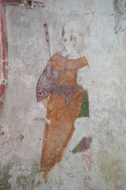 Fresco in Saint Nicholas Church in Demre, Antalya City, Türkiye