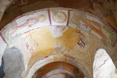 Fresco in Saint Nicholas Church in Demre, Antalya City, Türkiye