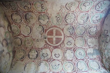 Fresco in Saint Nicholas Church in Demre, Antalya City, Türkiye