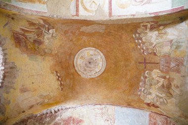 Fresco in Saint Nicholas Church in Demre, Antalya City, Türkiye