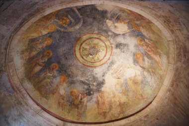 Fresco in Saint Nicholas Church in Demre, Antalya City, Türkiye