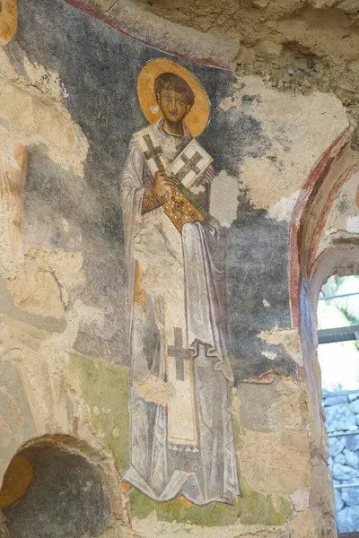 Fresco in Saint Nicholas Church in Demre, Antalya City, Türkiye