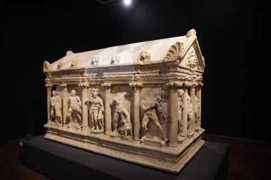 Antalya Arkeoloji Müzesi 'ndeki lahit, Antalya Şehri, Türkiye