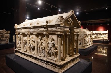 Antalya Arkeoloji Müzesi 'ndeki lahit, Antalya Şehri, Türkiye