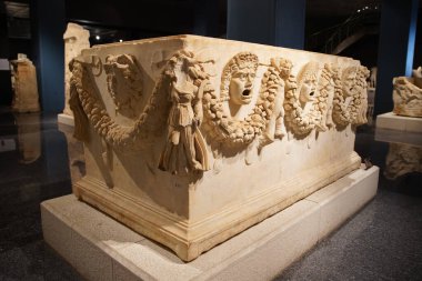 Antalya Arkeoloji Müzesi 'ndeki lahit, Antalya Şehri, Türkiye