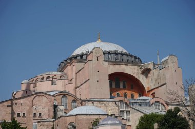 Hagia Sophia in Sultan Ahmet, Istanbul City, Turkiye clipart