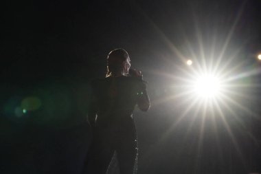 İSTANBUL, TÜRKİYE - Ağustos 06, 2023: İstanbul 'da Türk Sila konseri