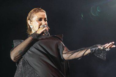 İSTANBUL, TÜRKİYE - Ağustos 06, 2023: İstanbul 'da Türk Sila konseri