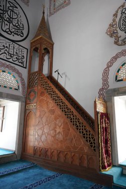BURSA, TURKIYE - HAZİRAN 01, 2023: Bursa 'daki Yıldırım Beyazit Camii