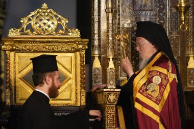 İSTANBUL, TURKEY - OHAZİRAN 06, 2024: İstanbul, İstanbul Ekümenik Patrikliğinde Epifani Kutlaması