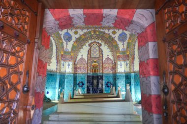 BURSA, TURKIYE - JULY 01, 2023: Cem Sultan Tomb in Bursa City clipart