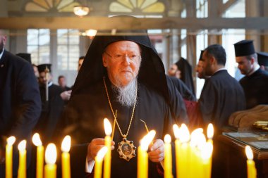 İSTANBUL, TURKEY - OHAZİRAN 06, 2024: İstanbul, İstanbul Ekümenik Patrikliğinde Epifani Kutlaması