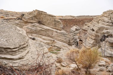 Sille Town 'daki Rocky Köprüsü, Konya Şehri, Türkiye