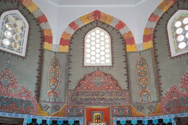 stock image BURSA, TURKIYE - JULY 01, 2023: Sehzade Mahmut Tomb in Bursa City