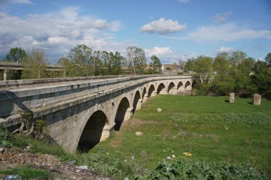 Edirne 'de Tunca Nehri üzerindeki Tunca Köprüsü, Türkiye