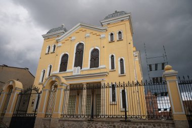 Türkiye 'nin Edirne şehrinin Büyük Sinagogu
