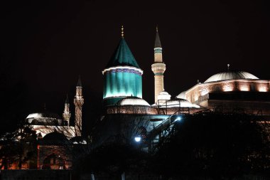 Mevlana Museum in Konya City in Turkiye