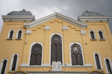 Türkiye 'nin Edirne şehrinin Büyük Sinagogu