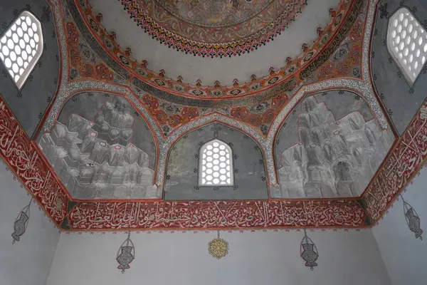 stock image BURSA, TURKIYE - JULY 01, 2023: Ottoman Tomb in Muradiye, Bursa City