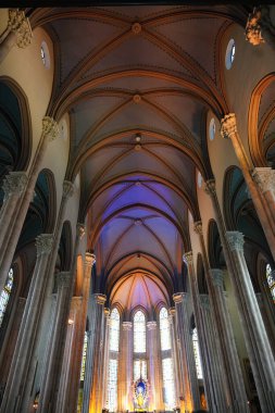 İSTANBUL, TURKIYE - 27 Nisan 2024: İstanbul 'daki Aziz Anthony Kilisesi