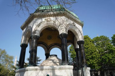 Sultanahmet Meydanı 'ndaki Alman Çeşmesi, İstanbul Şehri, Türkiye