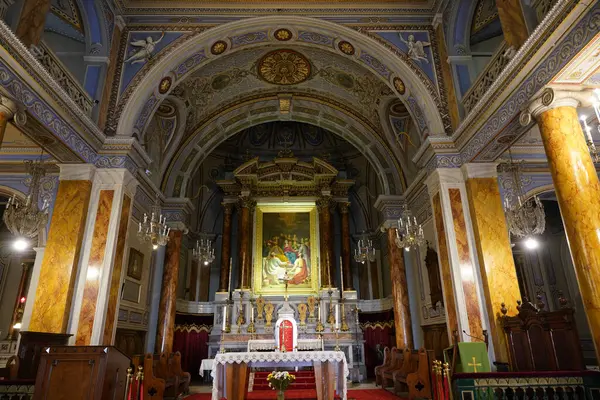 stock image ISTANBUL, TURKIYE - AUGUST 27, 2023: Cathedral of the Holy Spirit in Istanbul