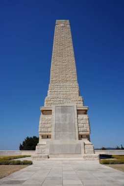 CANAKKALE, TURKIYE - 18 Haziran 2024: Gelibolu 'daki Cape Helles Anıtı