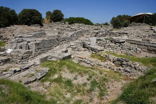 Türkiye 'nin Çanakkale şehrindeki Truva antik kenti