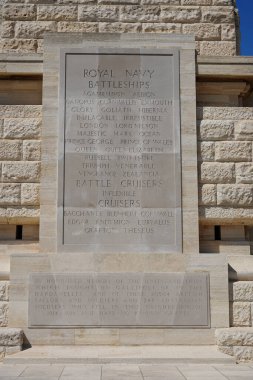 CANAKKALE, TURKIYE - 18 Haziran 2024: Gelibolu 'daki Cape Helles Anıtı