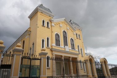 Türkiye 'nin Edirne şehrinin Büyük Sinagogu