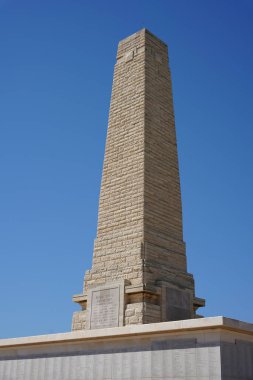 CANAKKALE, TURKIYE - 18 Haziran 2024: Gelibolu 'daki Cape Helles Anıtı