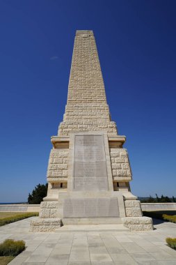 Gelibolu 'daki Cape Helles Anıtı, Çanakkale Şehri, Türkiye
