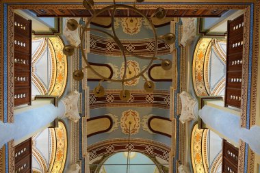 BALIKESIR, TURKIYE - 20 Haziran 2024: Ayvalik 'teki Cunda Taksiyarhis Kilisesi