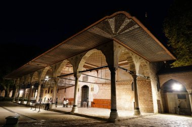 İSTANBUL, TÜRKİYE - 20 Temmuz 2024: Topkapı Sarayı, İstanbul
