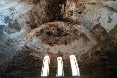 İznik, TÜRKİYE - 21 Temmuz 2024: İznik Kasabası 'ndaki Ayasofya Camii