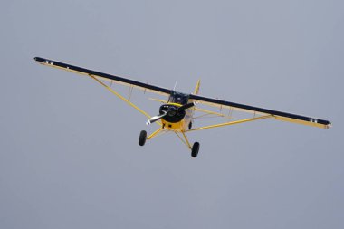 ESKISEHIR, TURKIYE - 21 Eylül 2024: Sivrihisar SHG Hava Gösterisinde Özel Aviat A-1B Husky (2431)