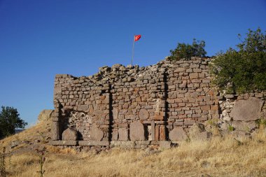 Türkiye 'nin Çanakkale şehrindeki Assos antik şehri