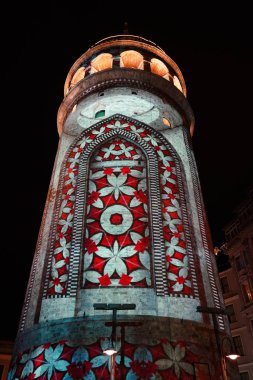 Beyoğlu 'ndaki Galata Kulesi, İstanbul Şehri, Türkiye