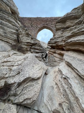 Sille Town 'daki Rocky Köprüsü, Konya Şehri, Türkiye