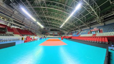 İSTANBUL, TURKIYE - 16 Eylül 2024: Burhan Felek Spor Salonu, Uskudar