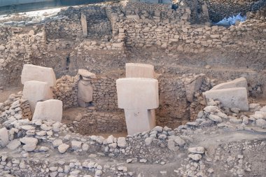 Göbekli Tepe Neolitik Arkeolojik Arazi Sanliurfa Kenti, Türkiye