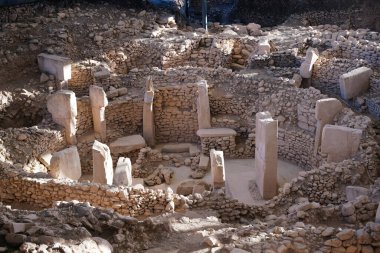 Göbekli Tepe Neolitik Arkeolojik Arazi Sanliurfa Kenti, Türkiye