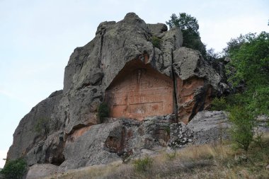 Phrygian Vadisi 'ndeki anıt, Eskisehir Şehri, Türkiye