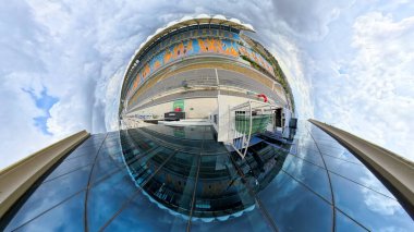 İSTANBUL, TURKIYE - EYLÜL 07 Eylül 2024: İstanbul Parkı Pisti Genel Görünümü