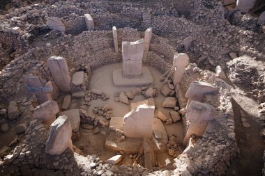 Göbekli Tepe Neolitik Arkeolojik Arazi Sanliurfa Kenti, Türkiye
