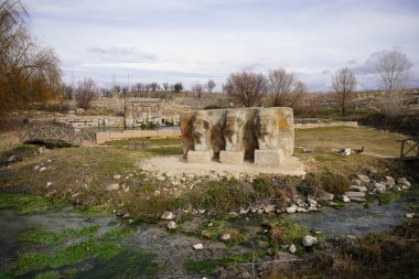 Beysehir 'deki Eflatun Pinar Anıtı, Konya Şehri, Türkiye
